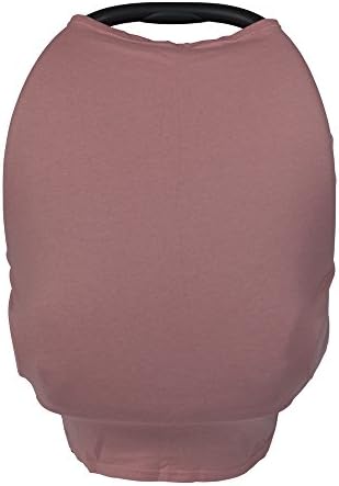 5-in-1 Premium Cotton Breastfeeding Cover Up &amp; Nursing Poncho/Baby Car Seat Covers/ Shopping Cart Cover For Baby/ Universal High Chair Cover, Perfect Baby Shower Gifts for Boys &amp; Girls