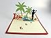 IShareCards® Handmade 3D Pop Up Greeting Cards for Father,Thank You Cards for Dad -(I Love DAD)