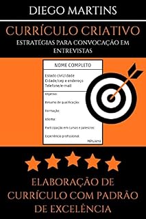 Livro Elaboração de currículo com padrão de excelência: Currículo criativo