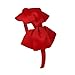 Shemay Fashion Solid Grosgrain Ribbon Hair Bows and Headbands for Toddlers Girls Kids, Red, One Size