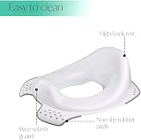 DIVCHI Toddler Toilet Training Seat Portable Loo White view 2