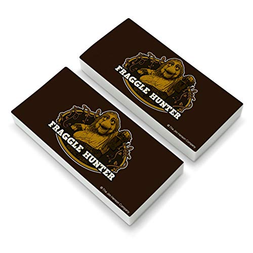 Fraggle Hunter Junior Gorg Fraggle Rock Eraser Set of 2