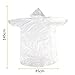JTENG Emergency Rain Poncho 8 Packs Disposable Assorted Unisex Emergency Rain Poncho Waterproof Reusable Rain Coats with Hoods - Perfect for Festivals, Camping & Theme Parks