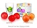 Korlon 3 Pack Silicone Ice Cube Trays with Lid - Easy Release Ice Cube Mold Containers - Silicone Ice Cube Maker for Cocktail Whiskey, 21 Shaped Cubes Each with Cover