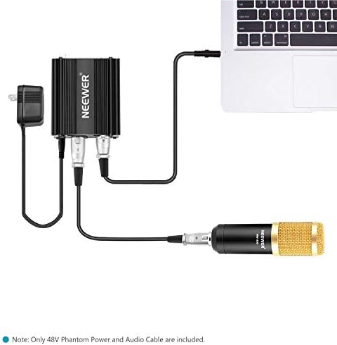 Phantom Power Supplies Electronics Nuosiya 1 Channel 48v Phantom Power Supply With 6 Feet Usb Cable Xlr Adapter Xlr 3 Pin Microphone Cable For Any Condenser Microphone Music Recording Equipment Phantom Power Supplies Electronics Nuosiya 1 Channel 48v Phantom Power Supply With 6 Feet Usb Cable Xlr Adapter Xlr 3 Pin Microphone Cable For Any Condenser Microphone Music Recording Equipment