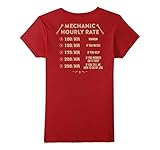 Mechanic T-Shirt - Mechanic Hourly Rate