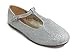 Bella Marie Kids Mary Jane T-Strap Ballet Flats Shoes