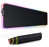 GTRACING RGB Gaming Mouse Pad,Extended Computer