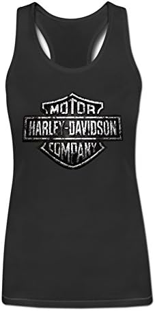 Women's Harley-Davidson Graphic Printed Tops S Black
