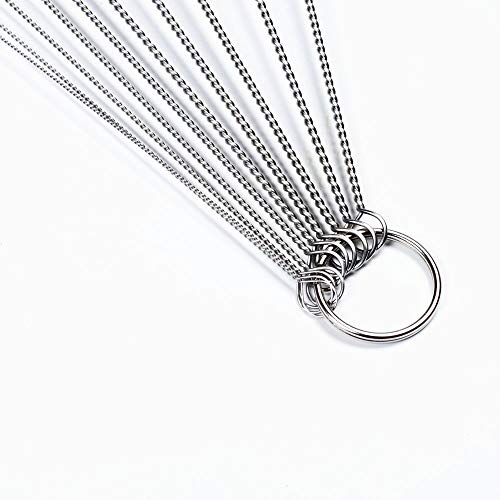Long Straw Brush, Nylon Pipe Tube Cleaner 8-ihch 10 Different Diameters Set of 10