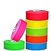 [NO ADHESIVE] Presco PresGlo Arctic Roll Flagging Tape [5 mils thick]: 1-3/16 in. x 50 yds. (Neon Green)