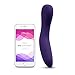 We-Vibe Rave G-spot Stimulator for Women - Vibrating Sex Toy - Curved Vibrator for Adults with 10 Vibration Modes, App Controlled Stimulation - Purple