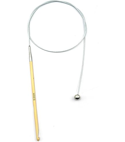 Amazon.com: ChiaoGoo 32-Inch Flexible Tunisian Hooks, K10.5/6.5mm