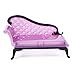 1Pcs Princess Miniature Dreamhouse Dollhouse Chair Sofa Furniture Doll