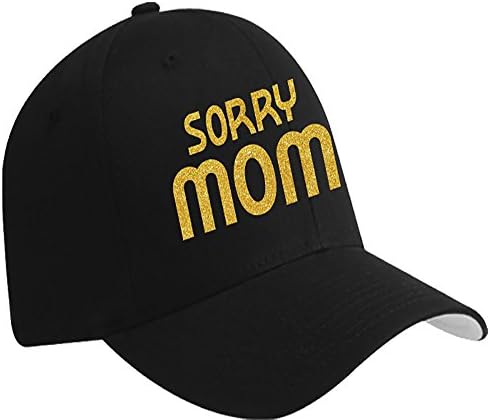 Sorry Mom Baseball Hat (Black)