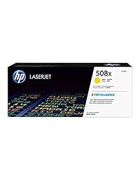 HP 508 X (cf362 X) Yellow High Yield Original LaserJet Toner Cartridge
