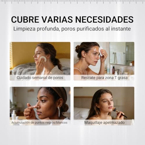 Dr.Leo Mascarilla de Arcilla en Barra, Limpia Poros y Puntos Negros, 45g | Con caolín, carbón y ectoína, limpia poros profundamente, controla grasa, elimina puntos negros, apta para piel sensible
