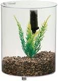 Lee's Round Betta Kit, w Lid, Plant and Undergravel Filter