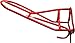Intrepid International Wall Mount Forward Seat Saddle Rack - Secure, Space-Saving Storage Solution for Your English Saddles - Lightweight, Durable, and Custom-Fit Organizer - Red