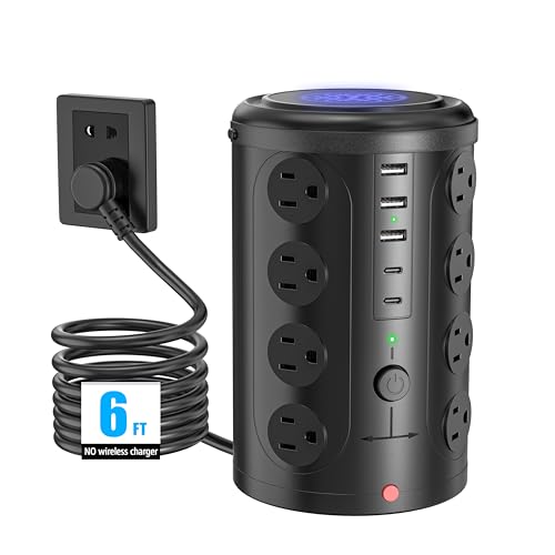 Power Strip Tower Surge Protector