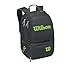 Wilson Tour V Backpack Tennis Bag, Black/Lime