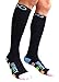 Compression Socks (1 pair) for Men & Women by INFINITY - BEST for Running, Nurses, Shin Splints, Flight Travel, & Maternity Pregnancy - Boost Athletic Stamina & Recovery (Spectrum, L/XL)