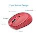 TECKNET Omni Small Portable 2.4G Wireless Optical Mouse with USB Nano Receiver for Laptop Computer, 18 Month Battery Life, 3 Adjustable DPI Levels: 2000/1500/1000 DPI