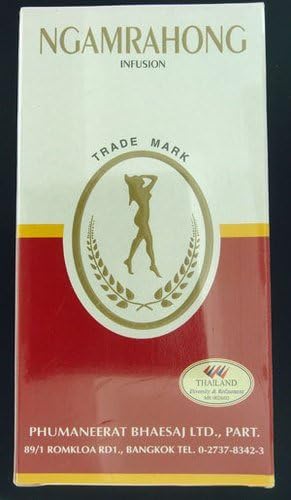 Ngamrahong Slimming Herb Tea Weight Loss Senna Laxative 30 Tea Bags