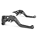 GZYF Motorcycle CNC Pair Short Black Brake Clutch Levers for Kawasaki Ninja 250R 2008-2012/ Ninja 300 2013