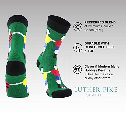 image for LUTHER PIKE SEATTLE Cool Novelty Fun Socks For Men: Mens Funny Dress S