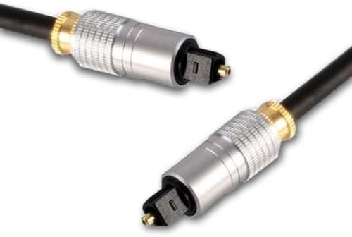 HDinterconnects 5m Ultra Pro-Gold Optical TOSLink Fibre optic connection cable lead for HD, Sky, foxsat HD-R PS3, Sony, Samsung TV