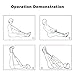 Lysport Abdominal Exerciser Pull Up Tummy Trimmer Equipment for Fitness Yoga Training