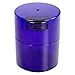 Tightvac - 1/2 oz to 3 ounce Airtight Multi-Use Vacuum Seal Portable Storage Container for Dry Goods, Food, and Herbs - Blue Tint