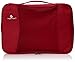 Eagle Creek Pack-It Original Medium Packing Cubes for Travel - Durable Suitcase Organizer Bags for Luggage with Rugged Dual Zippers & Top Grab Handle, Red Fire