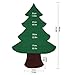SHOONRY Felt Christmas Tree Set Ornaments DIY Home Decoration Wall Hanging for Christmas, New Year, Various Festivals