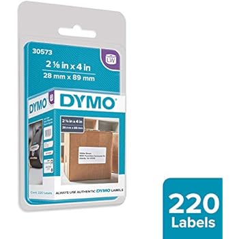 Amazon.com : DYMO Authentic LabelWriter Standard Shipping Labels for LabelWriter Label Printers ...