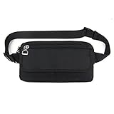 Ultraslim Nylon Waterproof Stealth Small Running Travel Waist Bag Packs