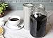 Zell Cold Brew Coffee Maker, Iced Coffee & Tea Maker Infuser for Mason Jars | Durable Fine Mesh Stainless Steel Coffee Maker Filter (Stainless Steel - Straight, Fits 64 oz Wide Mouth Mason Jars)