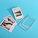CAIUL Compatible Clear Acrylic Fridge Magnetic Frame, Double Sided Photo Magnet Frame for Fujifilm Instax Mini 8 8+ 9 70 7s 90 25 26 50s Film, 3 pcs