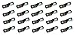 (20 pcs) 4 GAUGE 4 AWG X 3/8 in TINNED COPPER CABLE LUG BATTERY WELDING CABLE CONNECTOR TERMINAL