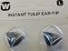 Widex Easy Wear Instant Tulip Ear-Tip Size:Large Qty:10 Smokey