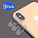 LINKES iPhone Xs MAX Camera Lens Protector [3 Pack] XS Camera Protector Upgrade Flexible Glass Film，not Easy to Break (3 Pack), X/XS/XS MAX
