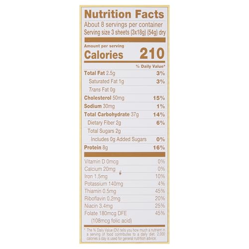 DE CECCO PASTA EGG LASAGNA NO. 112, 16 OZ