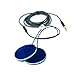 CozyPhones Sleep Headphones - Over Ear Headphones from Ultra Thin Cool Mesh Wired for Side Sleepers, Meditation, Running, Laptop, and Phone - Gray Lycra