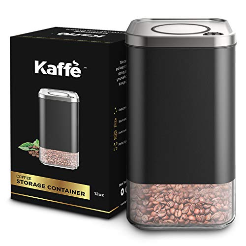 Kaffe Glass Storage Container. Coffee Canister