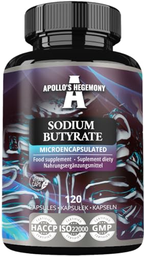 Spannender Preis! Im aktuellen Check überzeugt Sodium Butyrate Forte 500mg - 100... mit 14,78€. Nicht entgehen lassen!