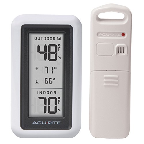 AcuRite Digital Thermometer with Indoor, Outdoor Temperature and Daily High and Lows