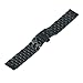 TRUMiRR 20mm Stainless Steel Watch Band Bracelet Strap with Quick Release Pins for Samsung Gear S2 Classic (SM-R7320,SM-R735), Moto 360 2 42mm Men, Pebble Time Round 20mm, Bradley Timepiece, Black