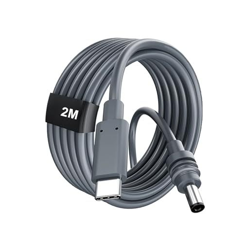 H'MASTON Cabo Para Carregar Starlink Mini Adaptador Dc Para Tipo C 100W À Prova D'Água Para Starlink Mini Power Bank (Fonte de Alimentação Deve Suportar 65 W ou Mais) (200, centímetros)
