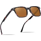 CARFIA Polarized Men's Sunglasses UV400 Protection for Driving Fishing Cool Man Acetate Shades CA5354L